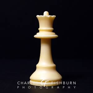 French Knight chess set queen