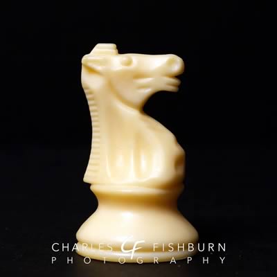 French Knight Chess Set
